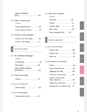 toyota lite ace truck 2010 2011& 2012 owners manual in english